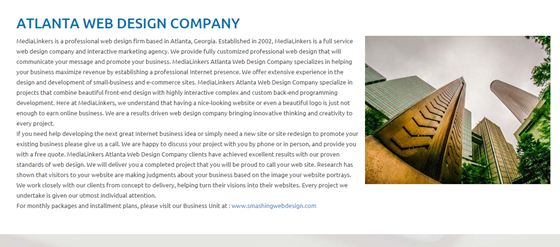 Web Design Atlanta: Atlanta Web Design Company